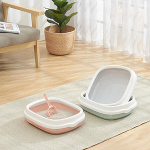 Anti-Splash Cat Litter Box