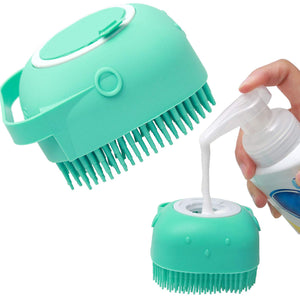 2-in-1 Pet Shampoo Massager Brush