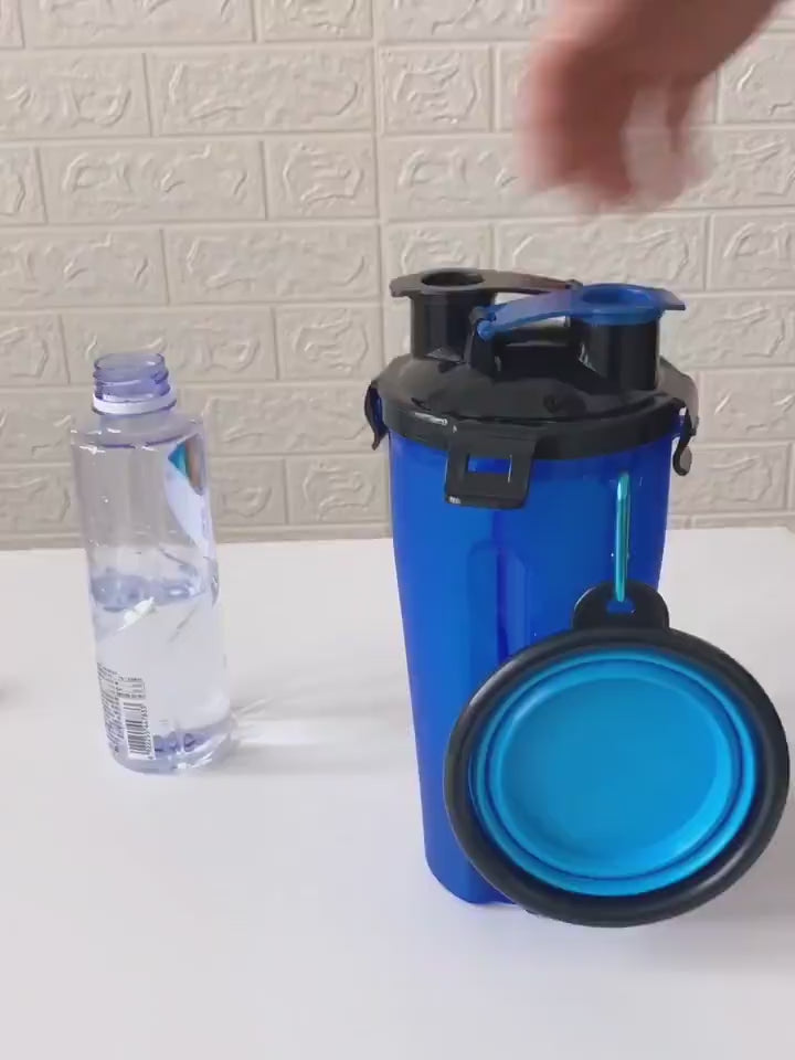 Dog food cup